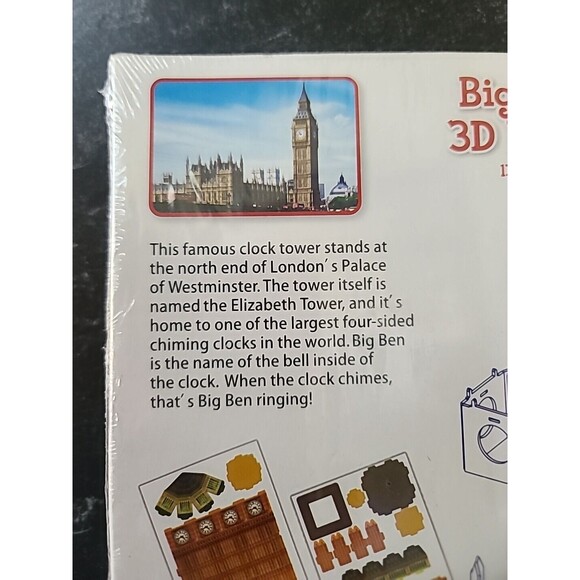 Little Passports Big Ben 3D Puzzle - Picture 4 of 10